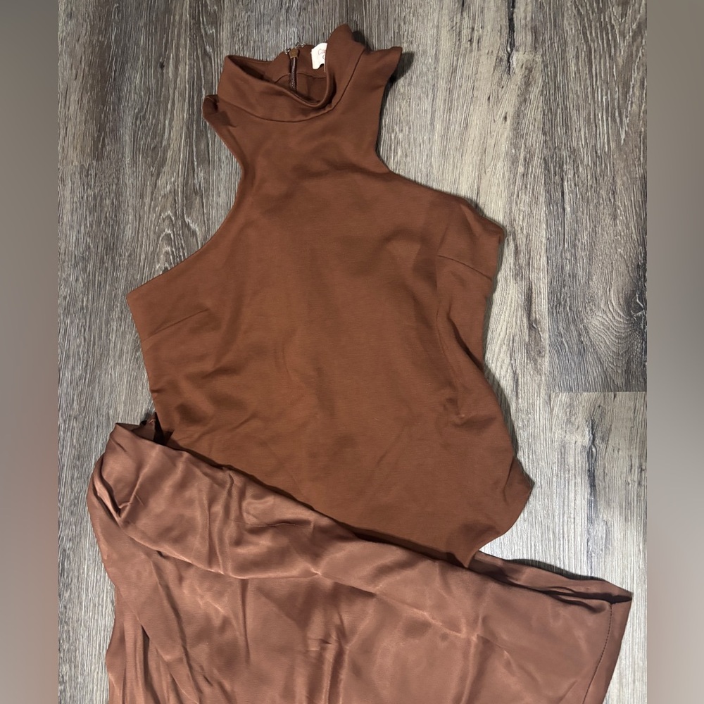 Camila Coelho Estrella brown 2 piece dress, medium - Picture 9 of 16